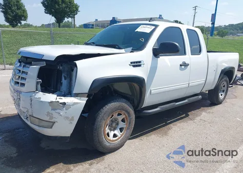 2010 Chevrolet Silverado 1500 Lt из США, поврежденный, VIN 1GCSKSE38AZ227788